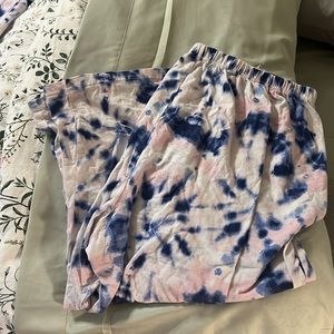 Tie dye pajamas